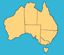 JP Map of Australia
